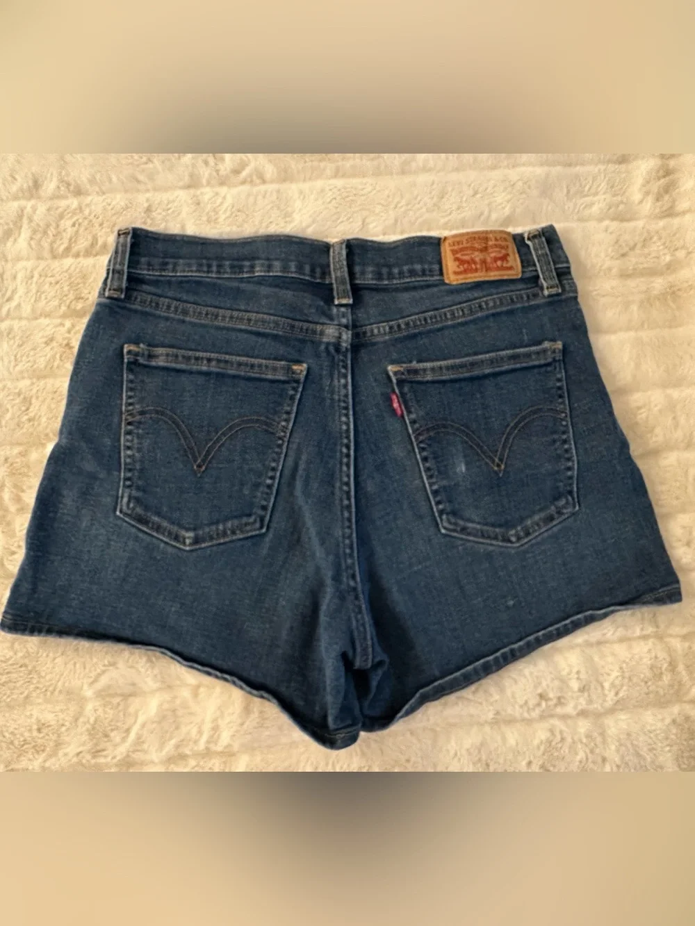 Levi’s Dark Wash Denim Shorts